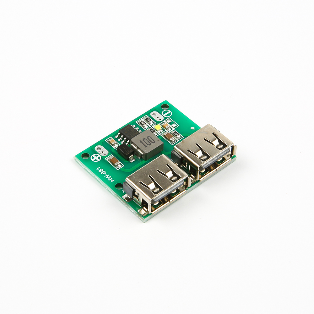 Стабилизатор напряжения для автомобильной зарядки с 2 USB 9/12/24-5в 3А